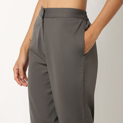 Slim Fit High Rise Pant