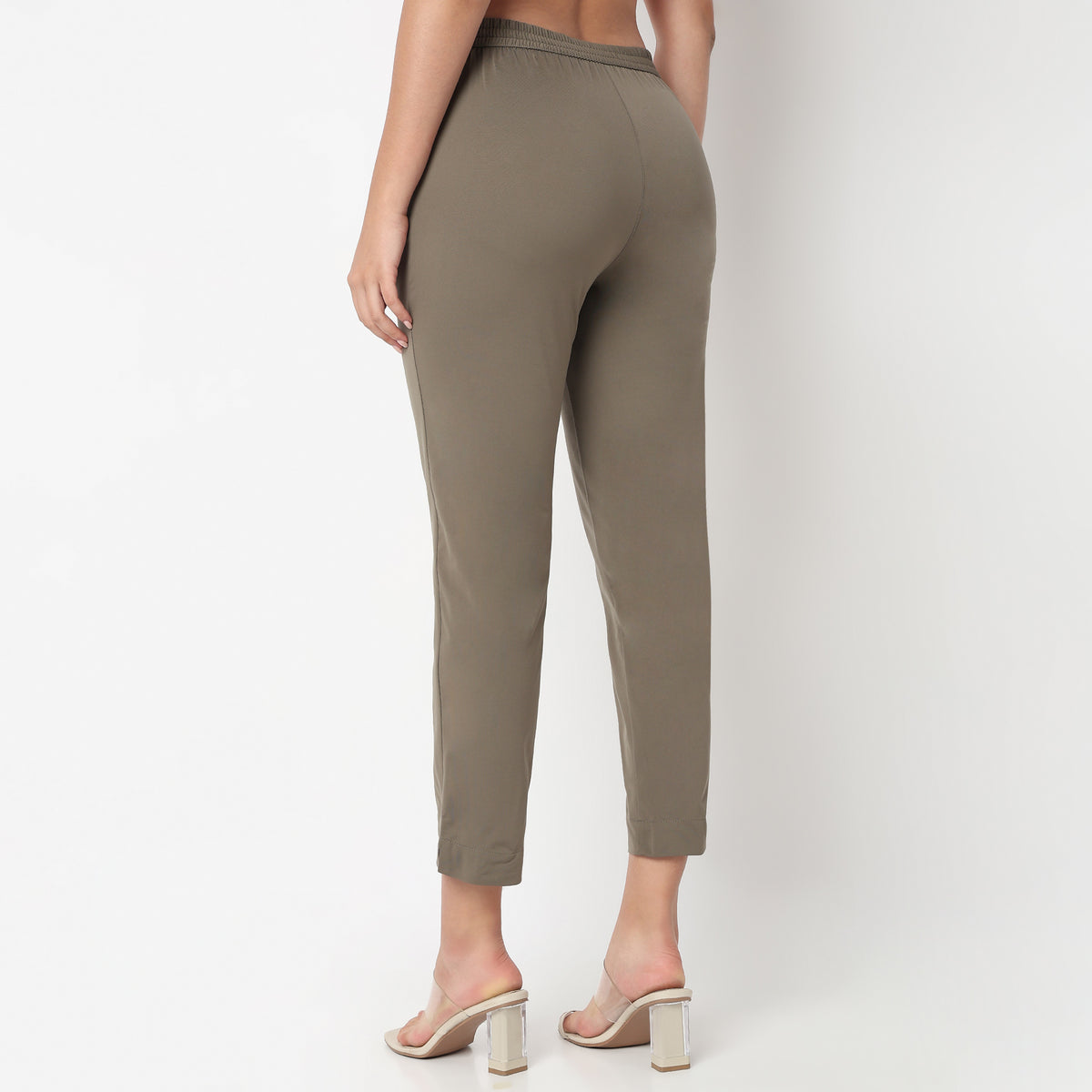 Slim Fit High Rise Pant