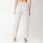 Straight Fit Printed Ankle Length Mid Rise Pants
