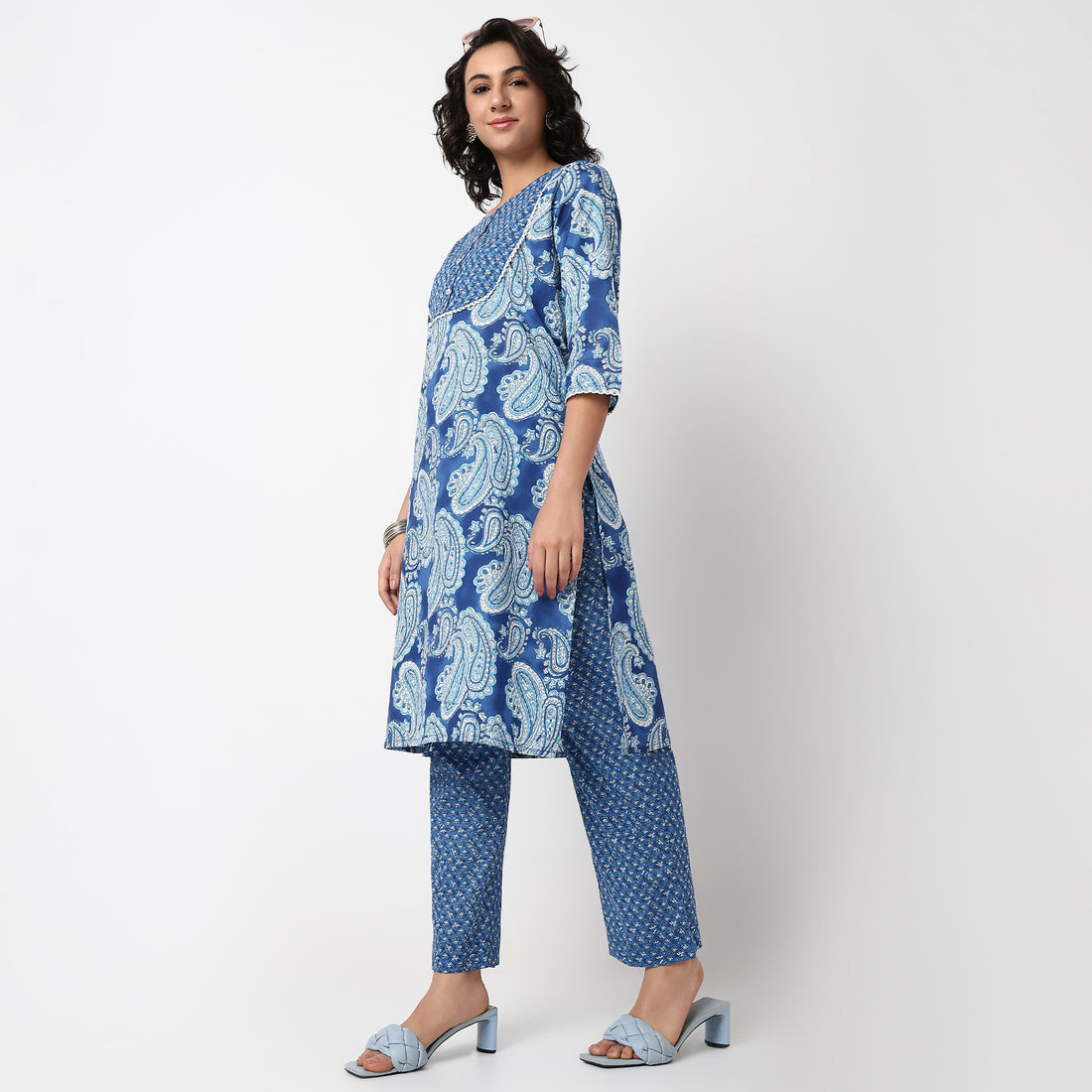 Ankle Length Straight Cord-It Pants