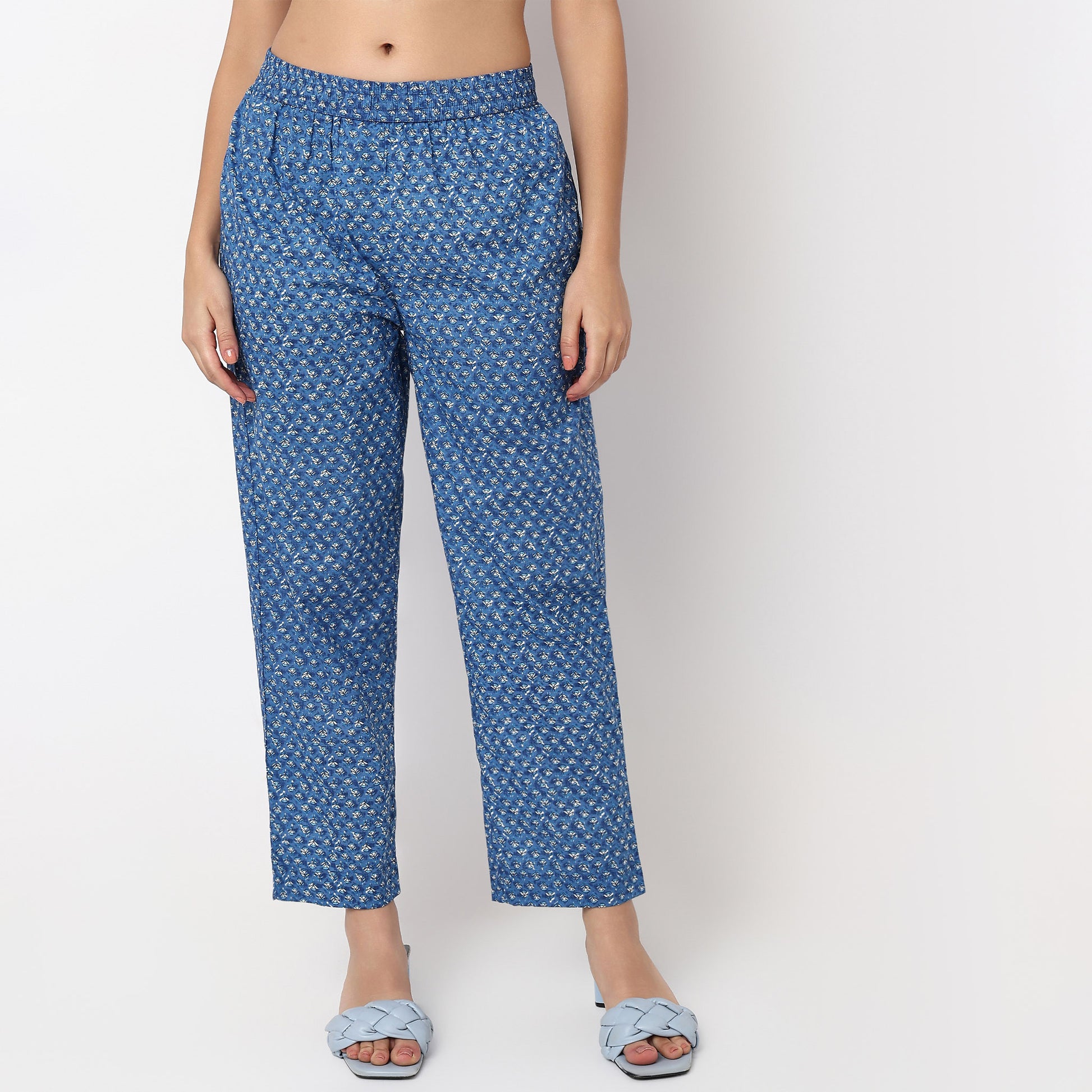 Ankle Length Straight Cord-It Pants