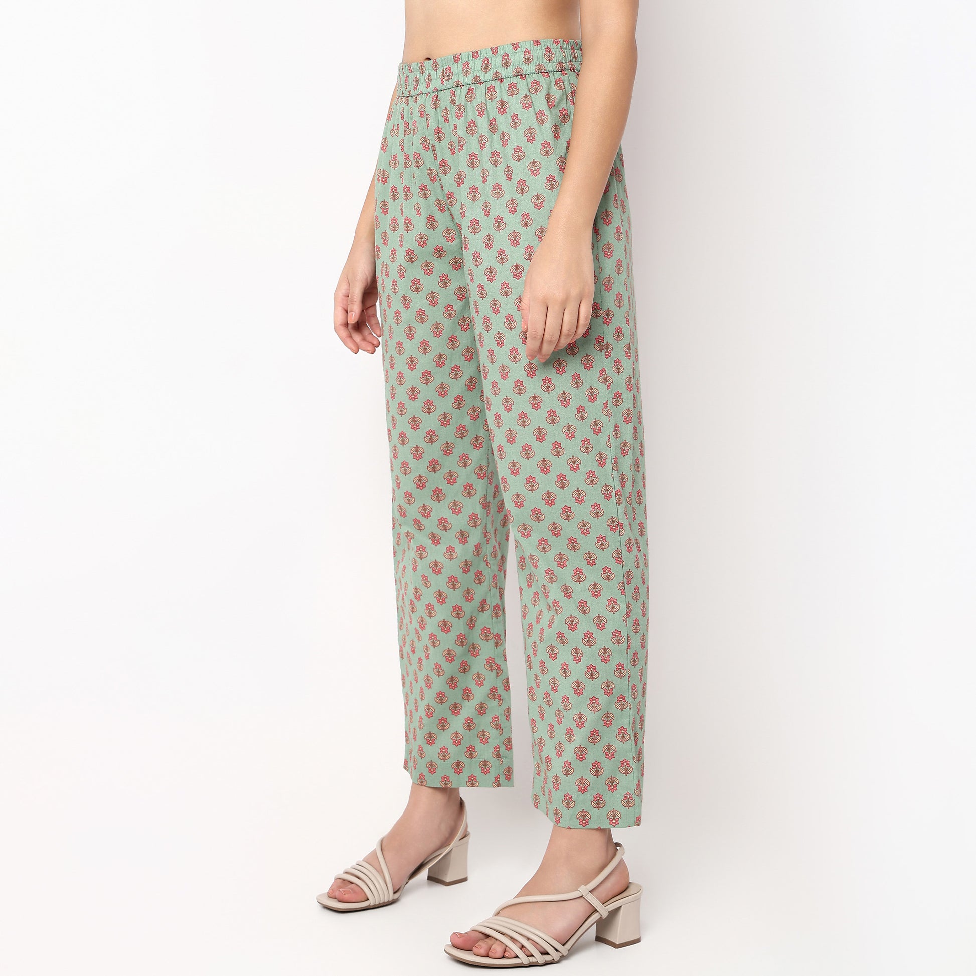 Ankle Length Straight Cord-It Pants
