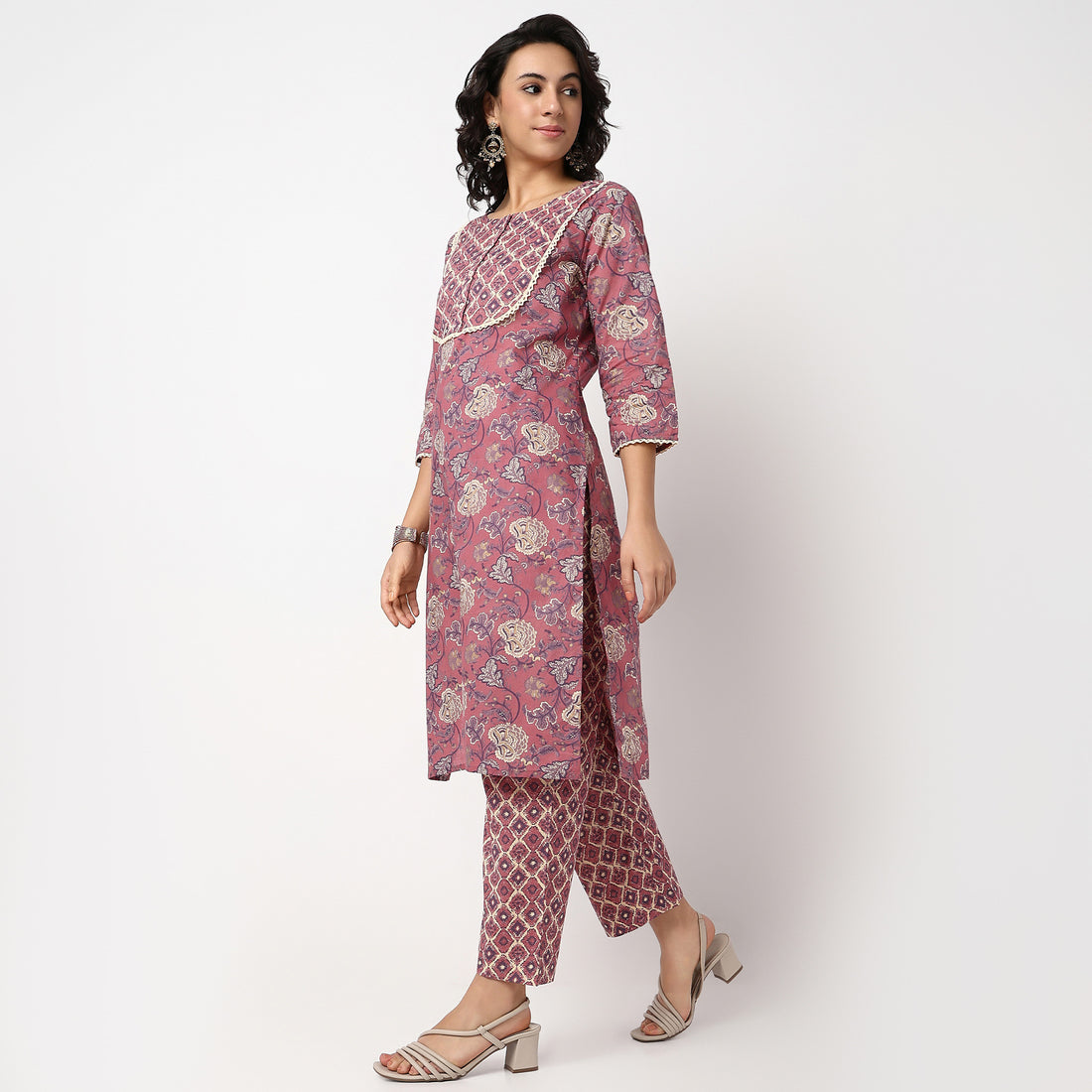 Ankle Length Straight Cord-It Pants