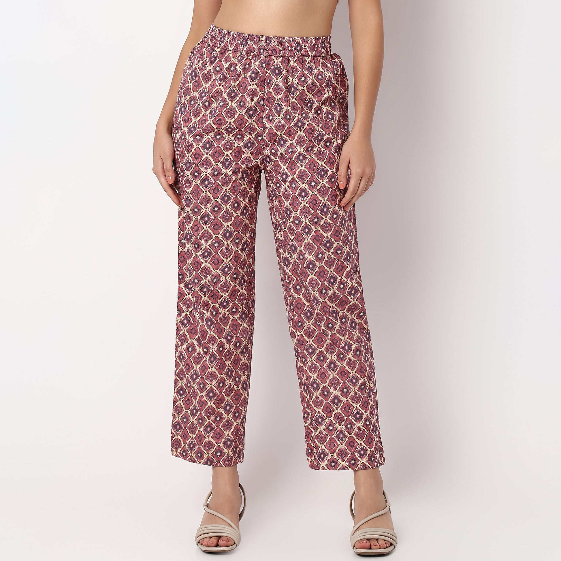 Ankle Length Straight Cord-It Pants