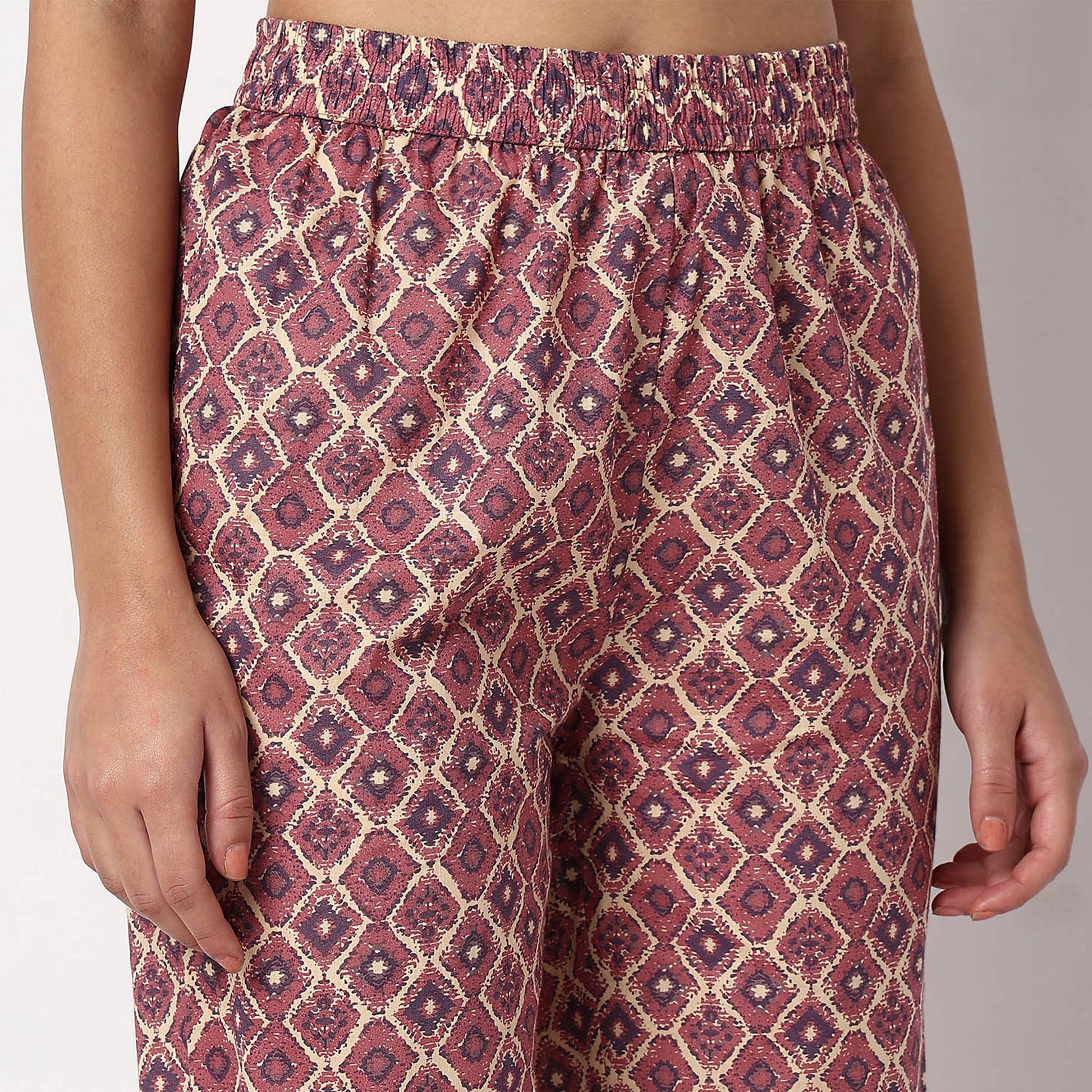 Ankle Length Straight Cord-It Pants