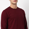 Regular Fit Solid Sweatshirt