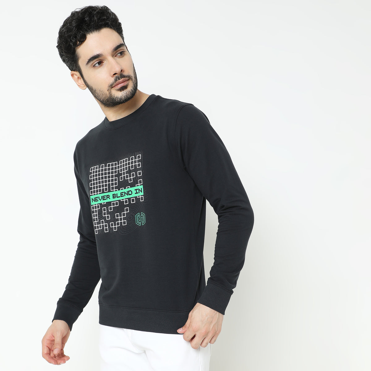 Regular Fit Graphic Sweat Tees