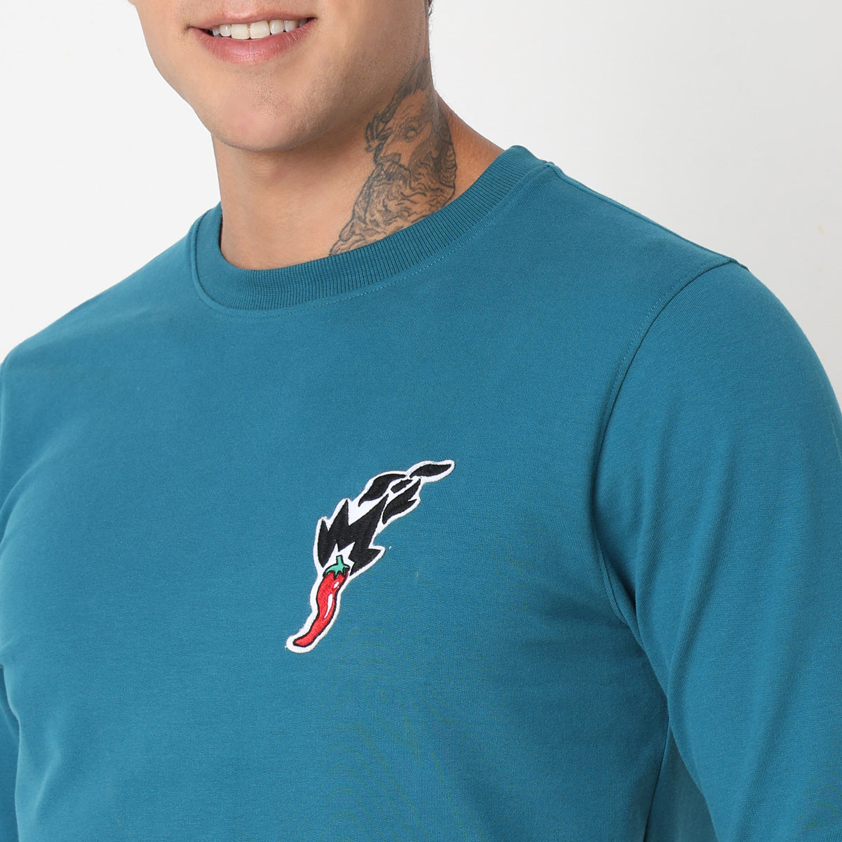 Regular Fit Graphic Sweatshirt