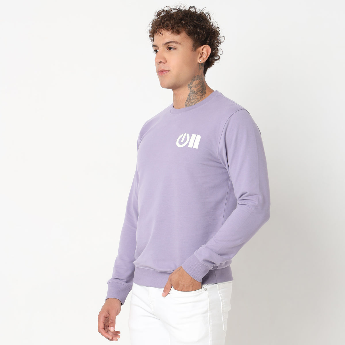 Regular Fit Graphic Sweatshirt