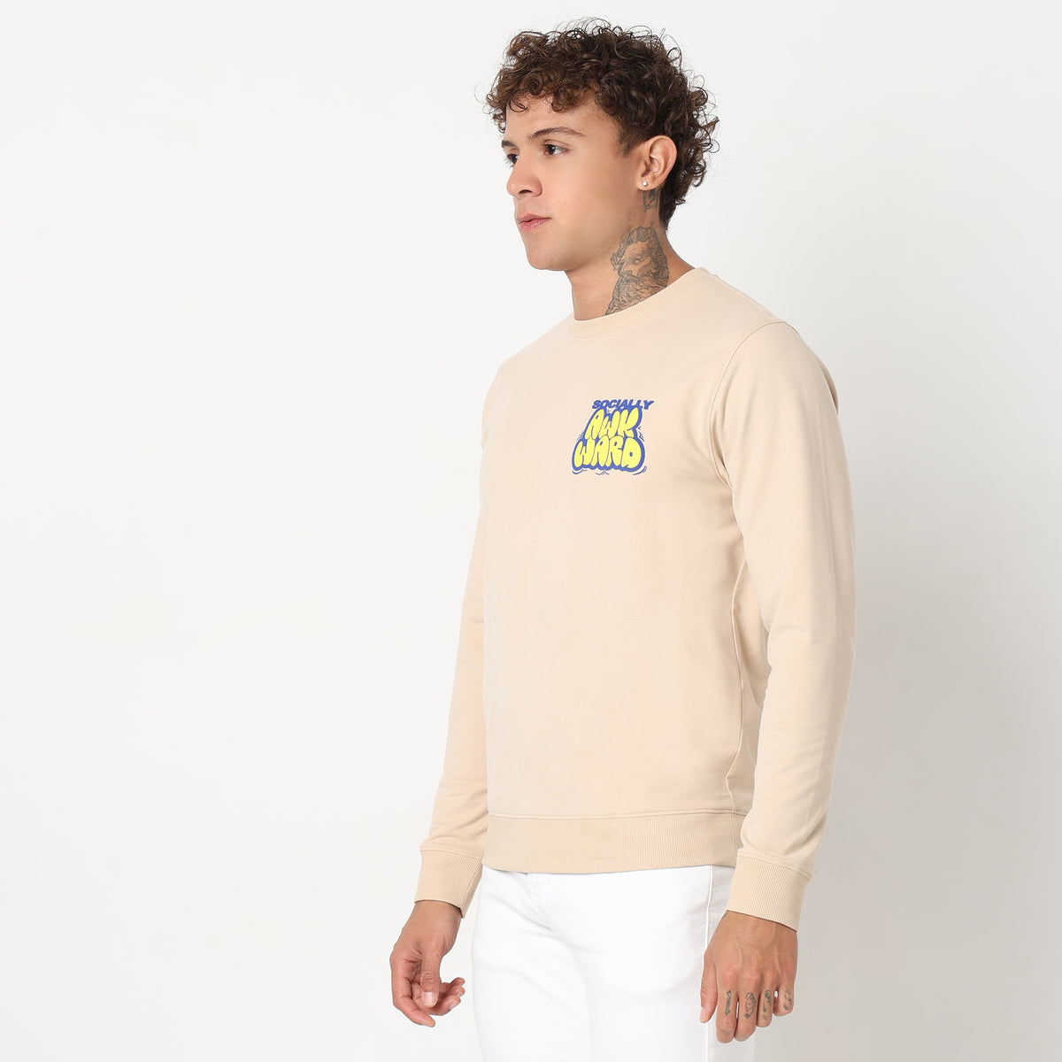 Regular Fit Graphic Sweatshirt