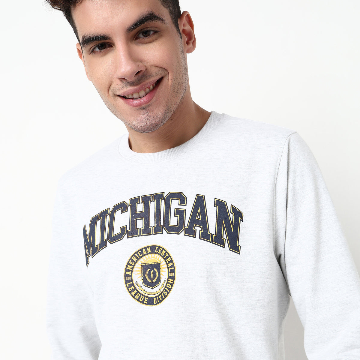 Graphic Cotton Polyester Sweat Tee
