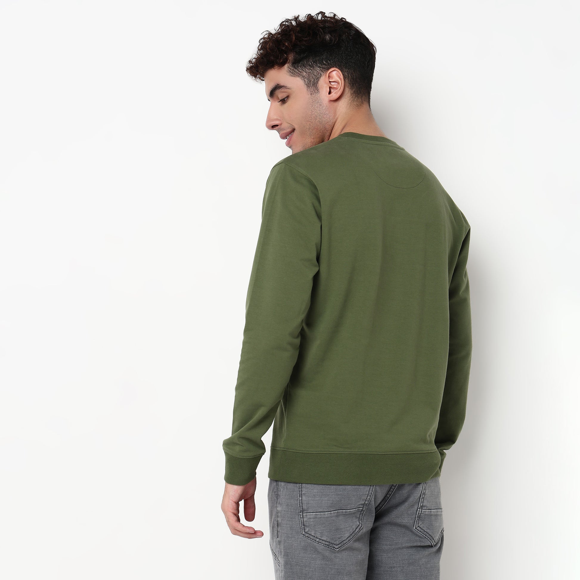 Graphic Cotton Spandex Sweat Tee