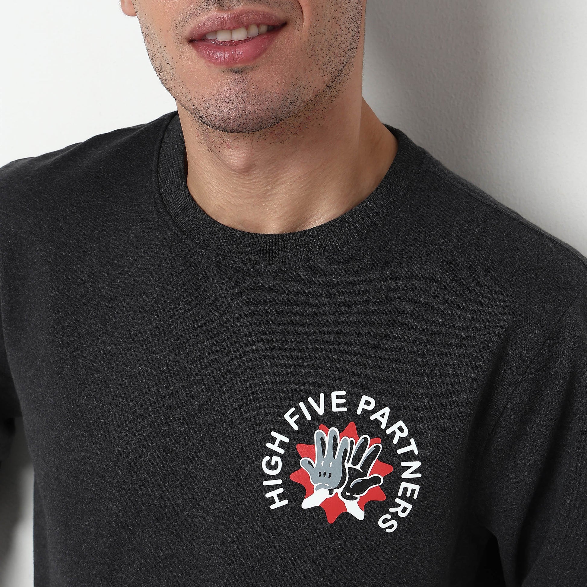 Graphic Cotton Polyester Sweat Tee