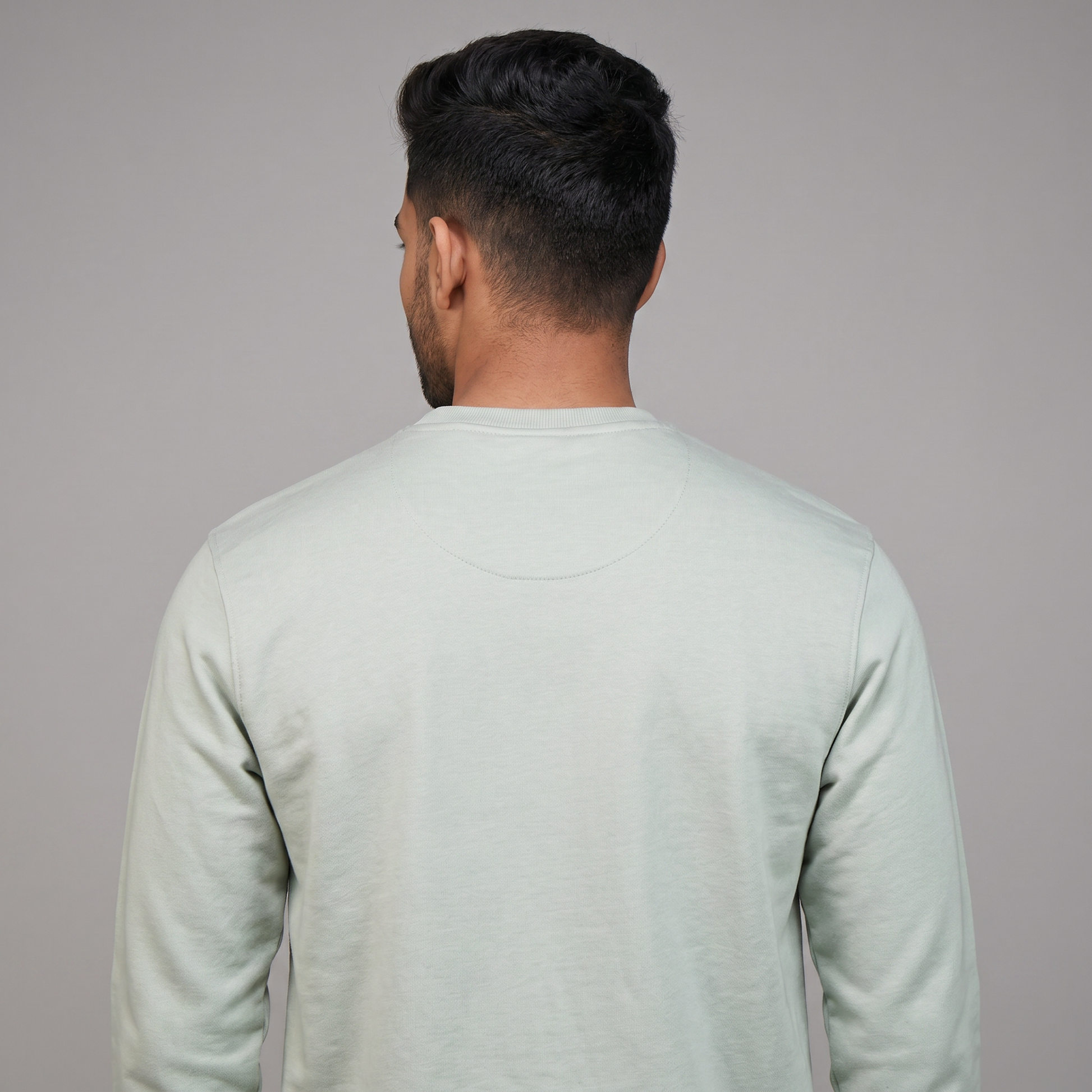 Cotton Graphic Crew Neck Sweat Tee