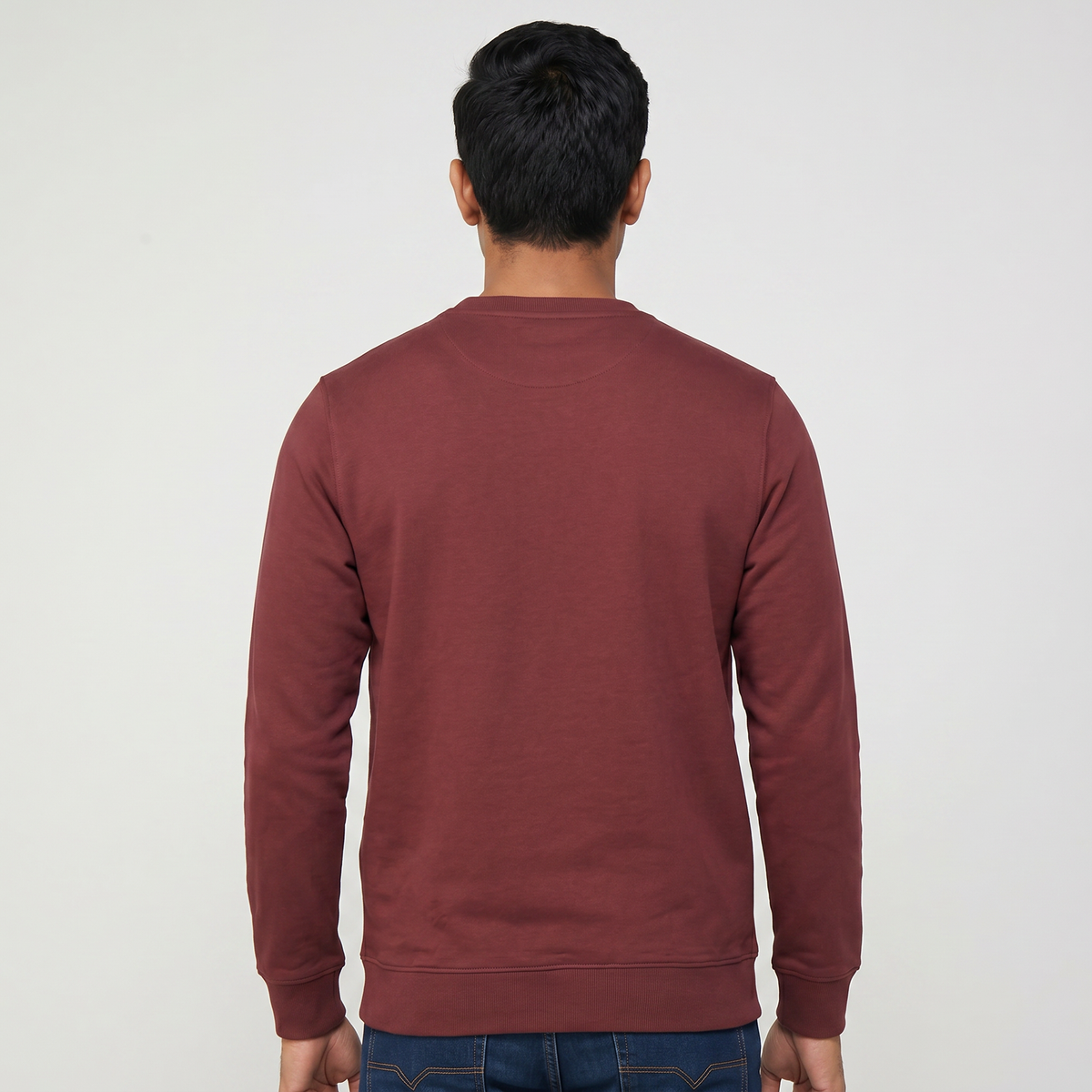 Cotton Graphic Crew Neck Sweat Tee