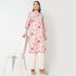 Straight Fit Printed V-Neck Kurta