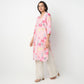Straight Fit Printed V-Neck Kurta
