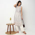 Buy Women Straight Fit Printed Sleeveless Kurta  - Style Union