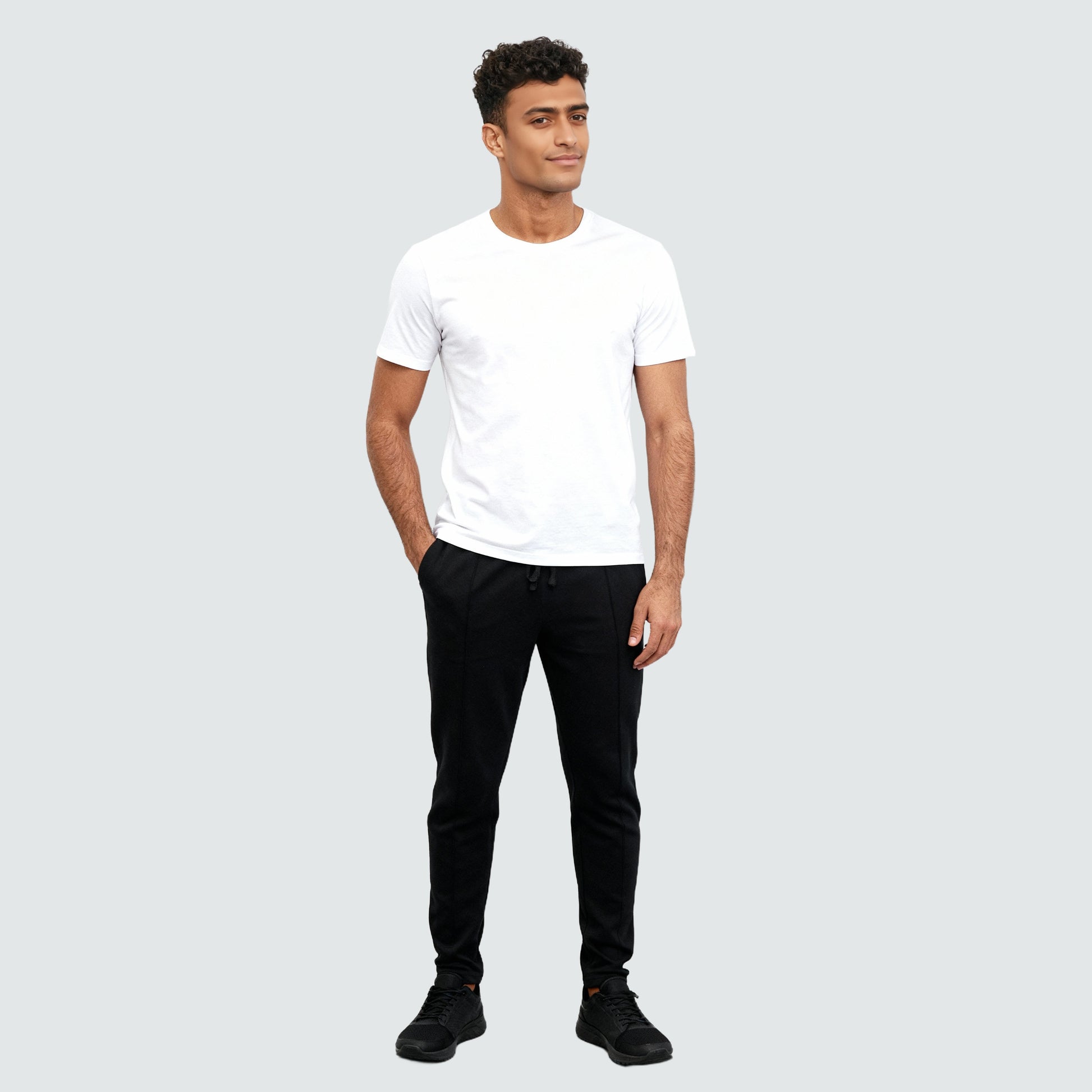 Solid Flexi Trackpants