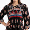 Cotton Printed A-Line Short Kurta