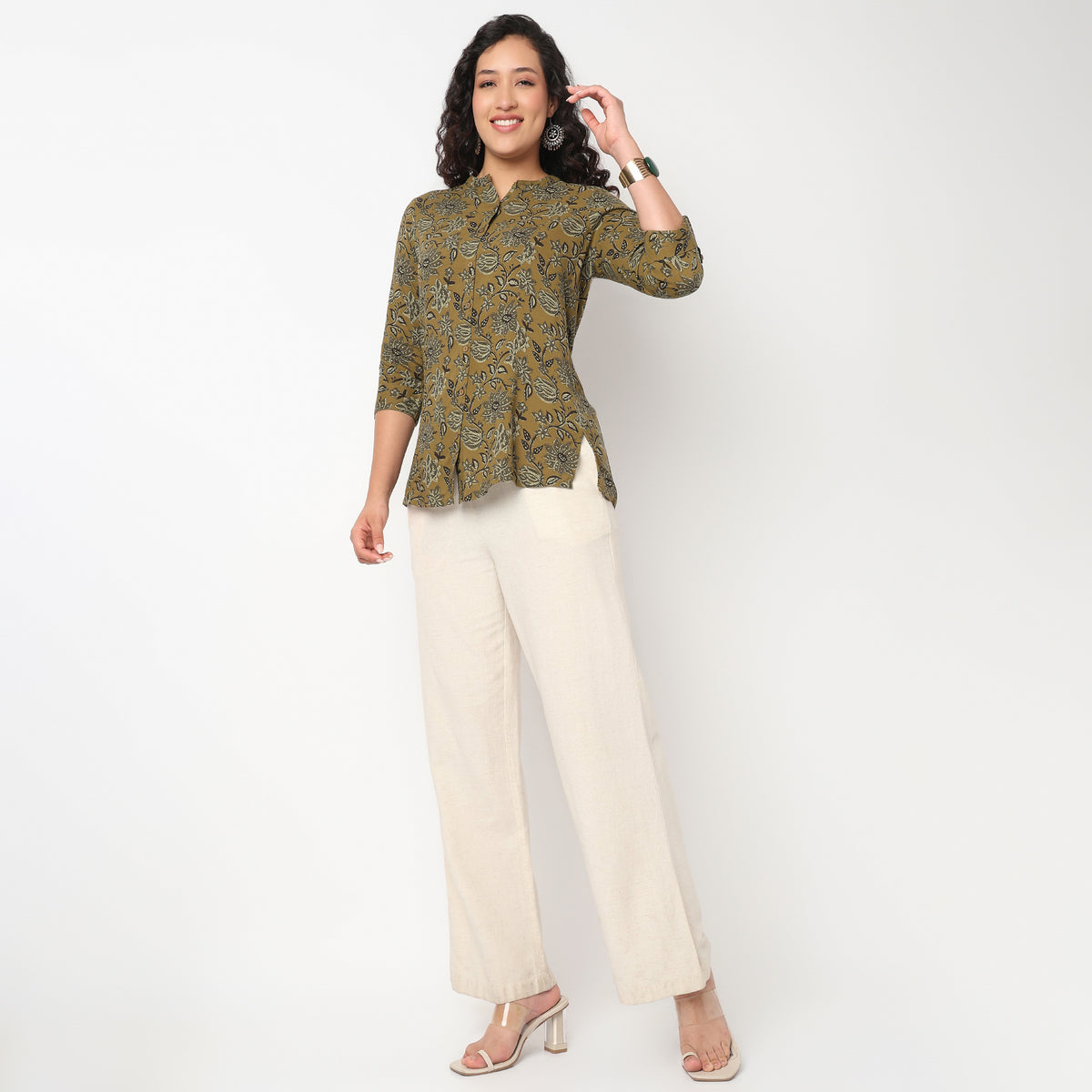 Printed Full Plachet Tunic