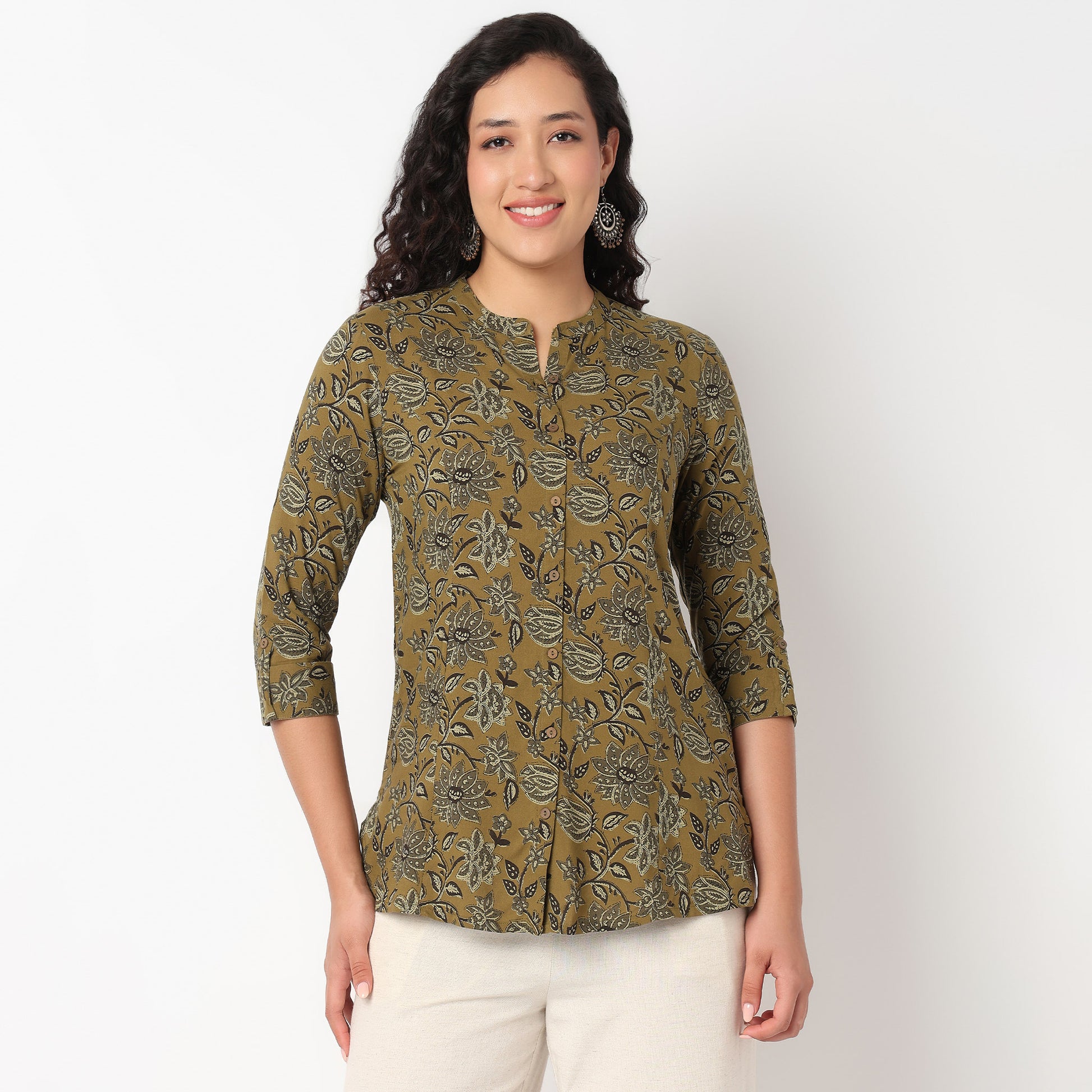 Printed Full Plachet Tunic