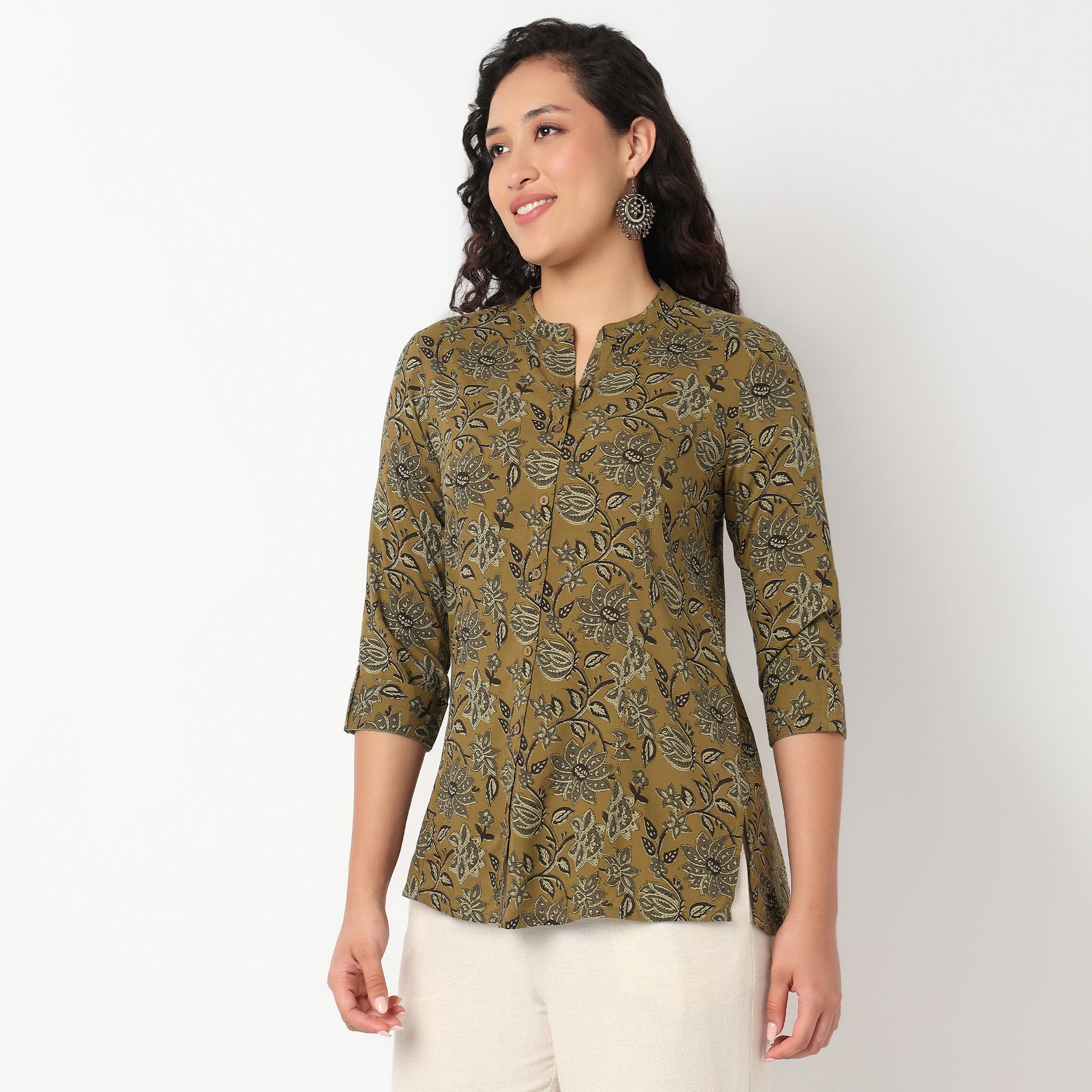 Printed Full Plachet Tunic