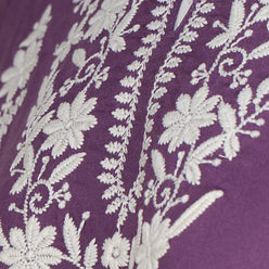 Embroidered Straight Short Kurta