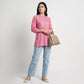 Embroidered Straight Short Kurta