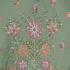 Embroidered Flared Short Kurta