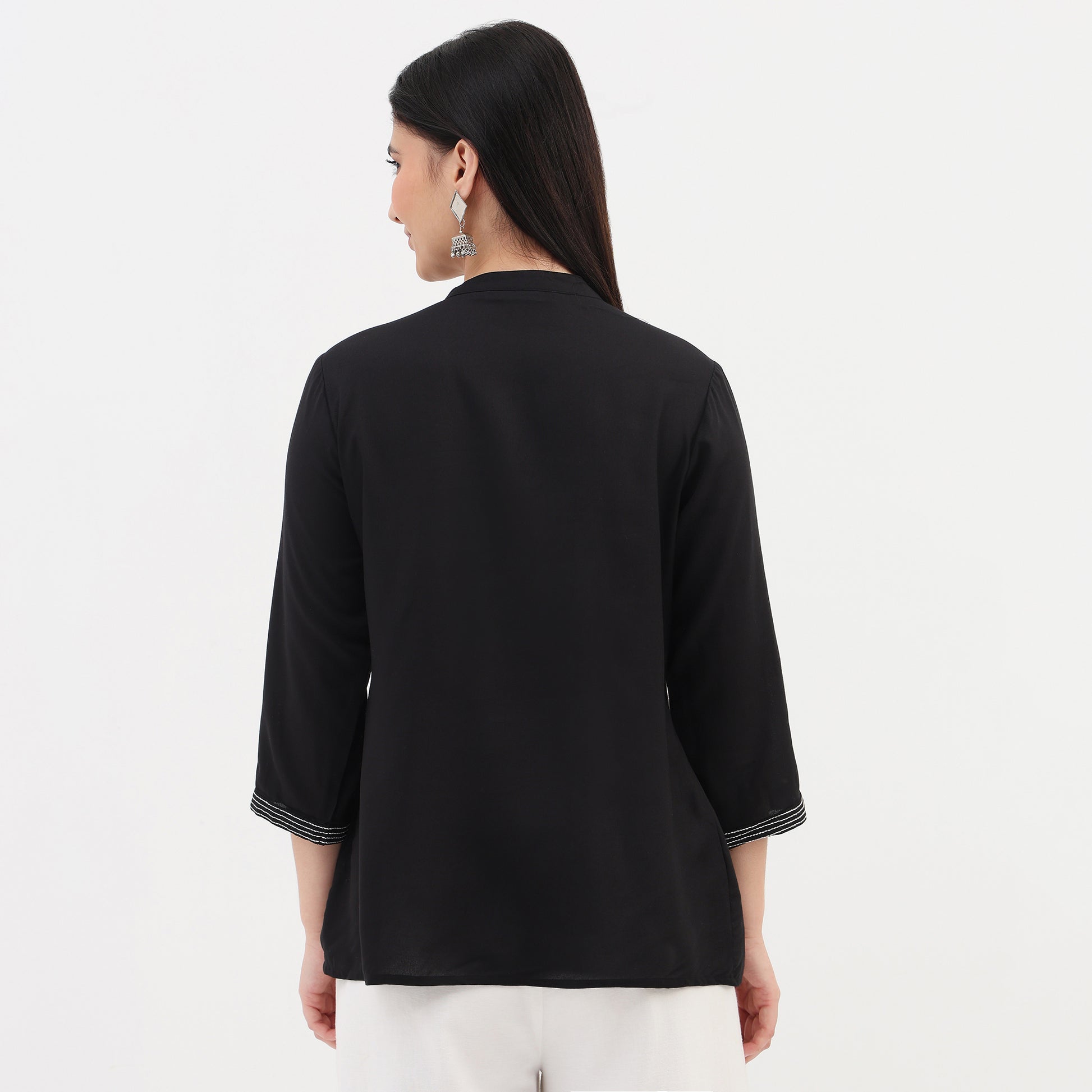 Embroidered Short Kurta