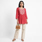Embroidered Short Kurta