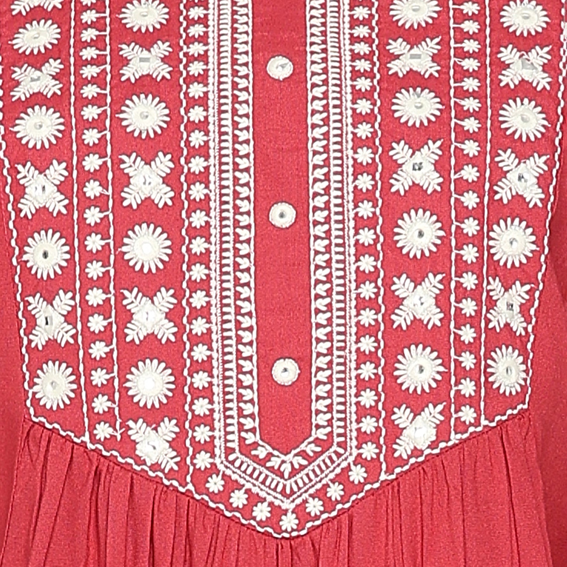 Embroidered Short Kurta