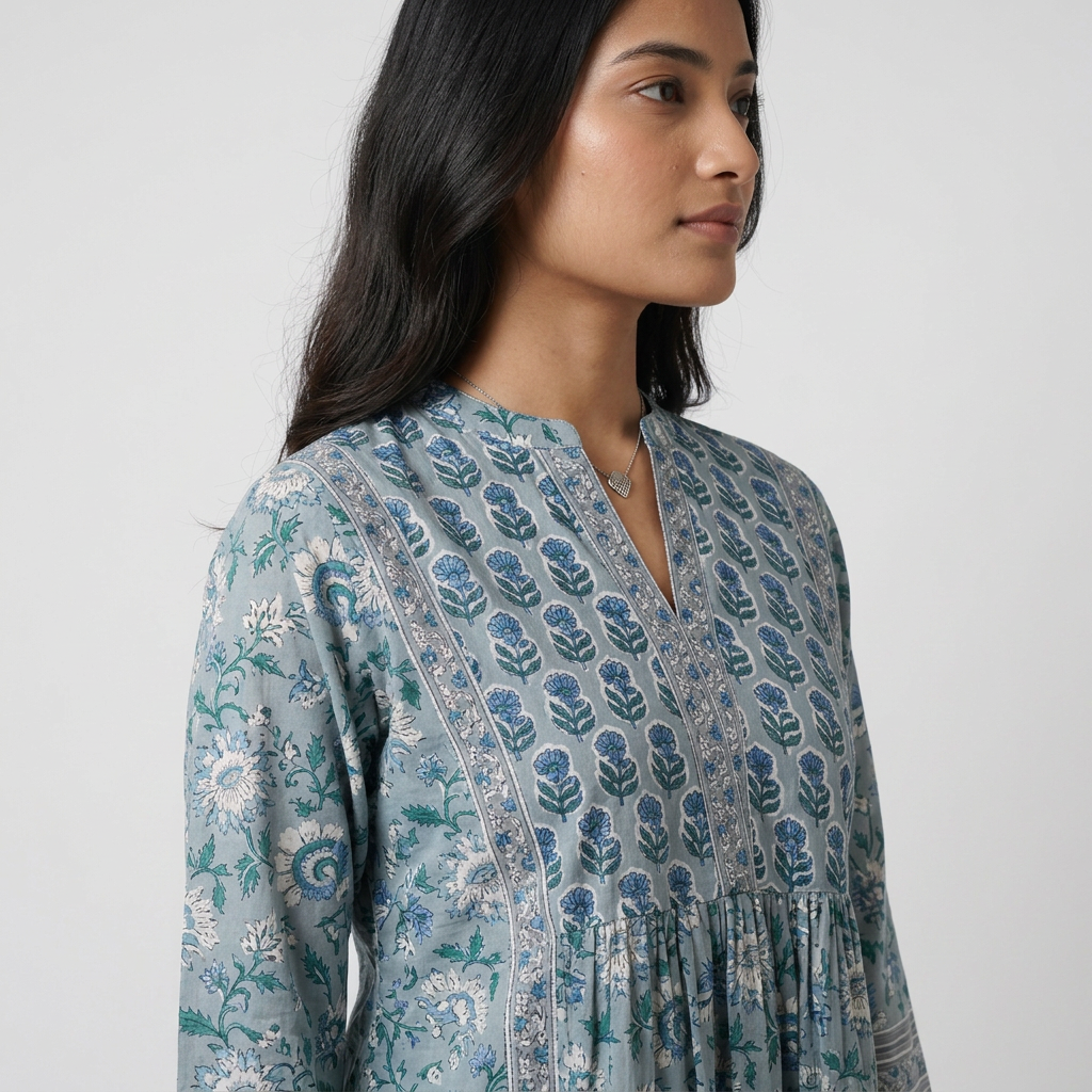 Regular Fit Printed Kurta