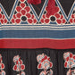 Printed V-Neck Short Kurta