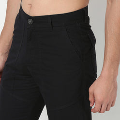 Regular Fit Cotton Heavy Duty Messenger Pants with Utility Pockets 