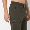 Solid Ankle Length Cotton Heavy Duty Pants Cargos