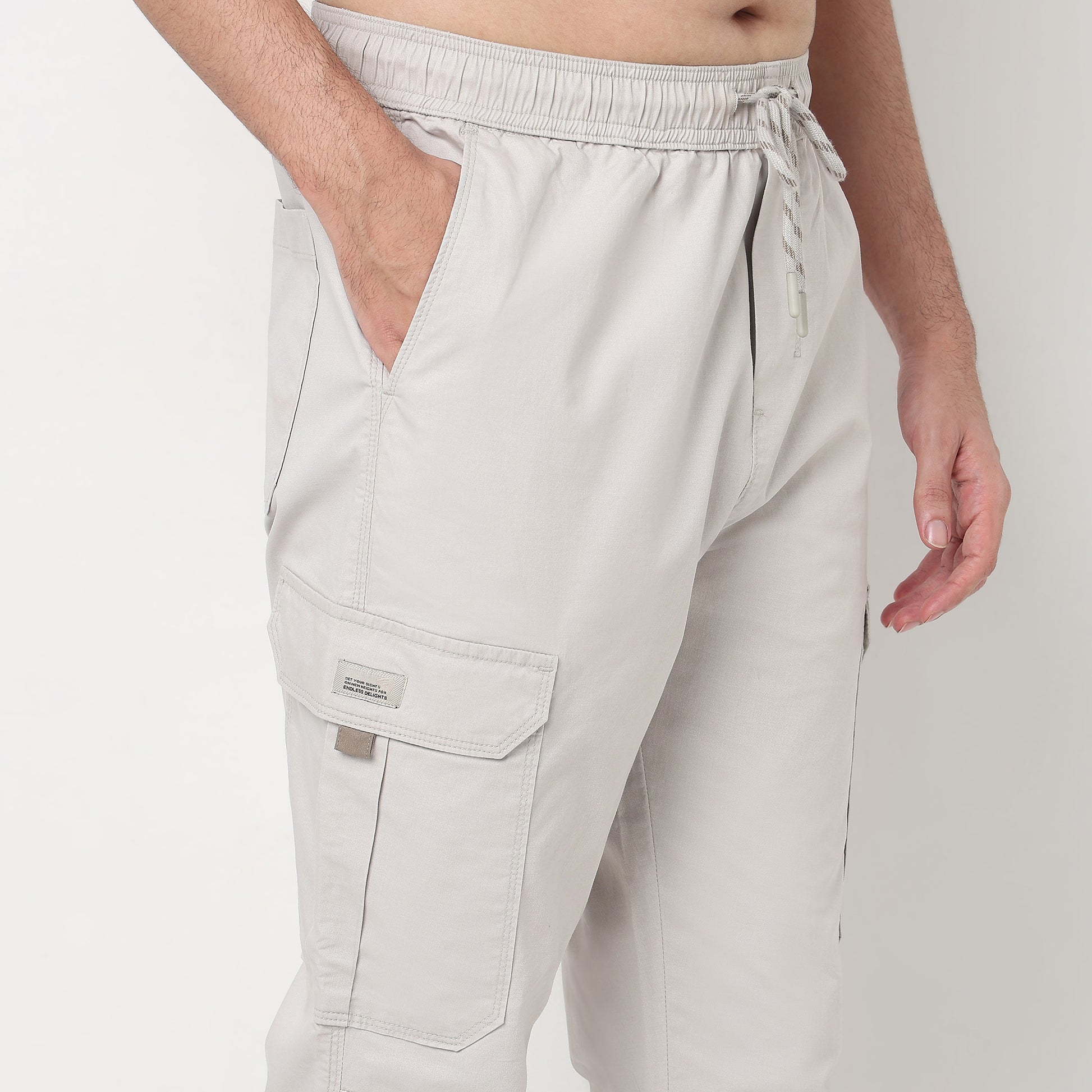 Solid Cotton Explorer Cargos