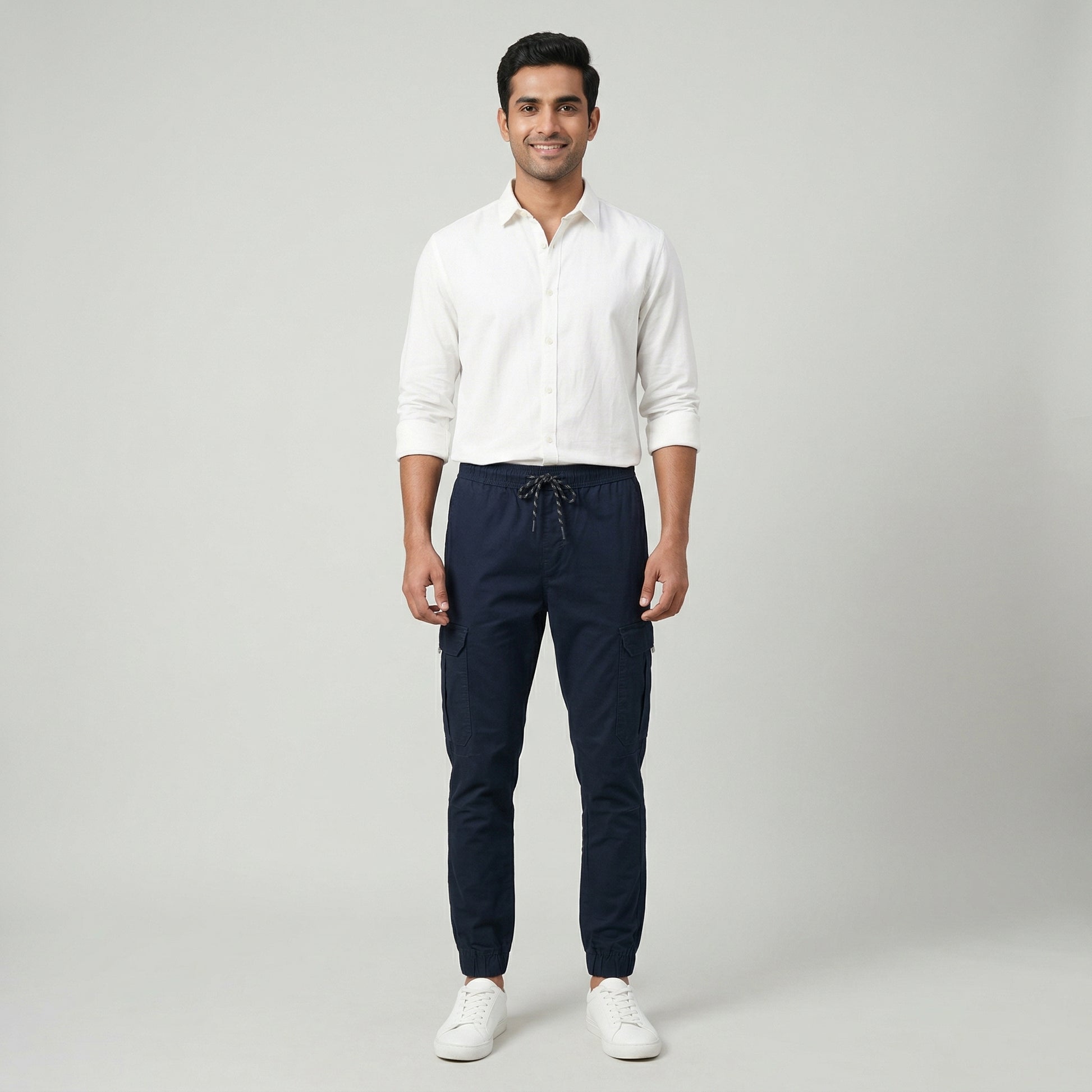 Solid Cotton Explorer Cargos