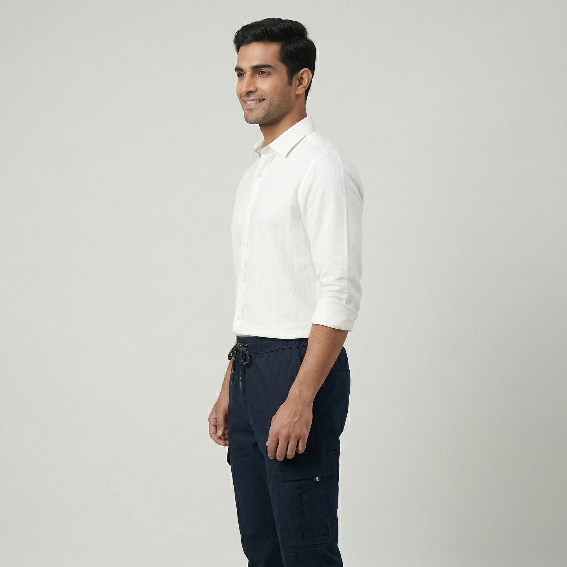 Solid Cotton Explorer Cargos