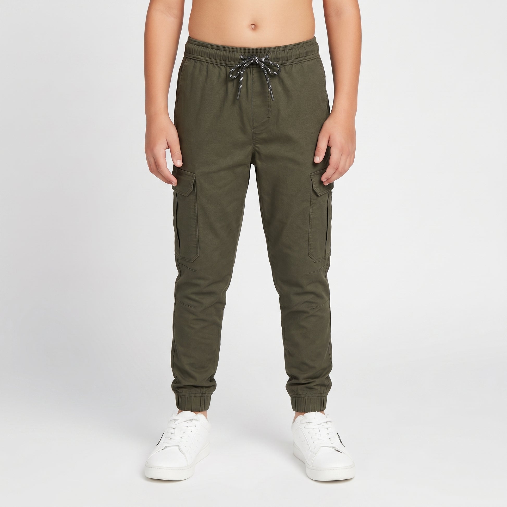 Solid Cotton Explorer Cargos