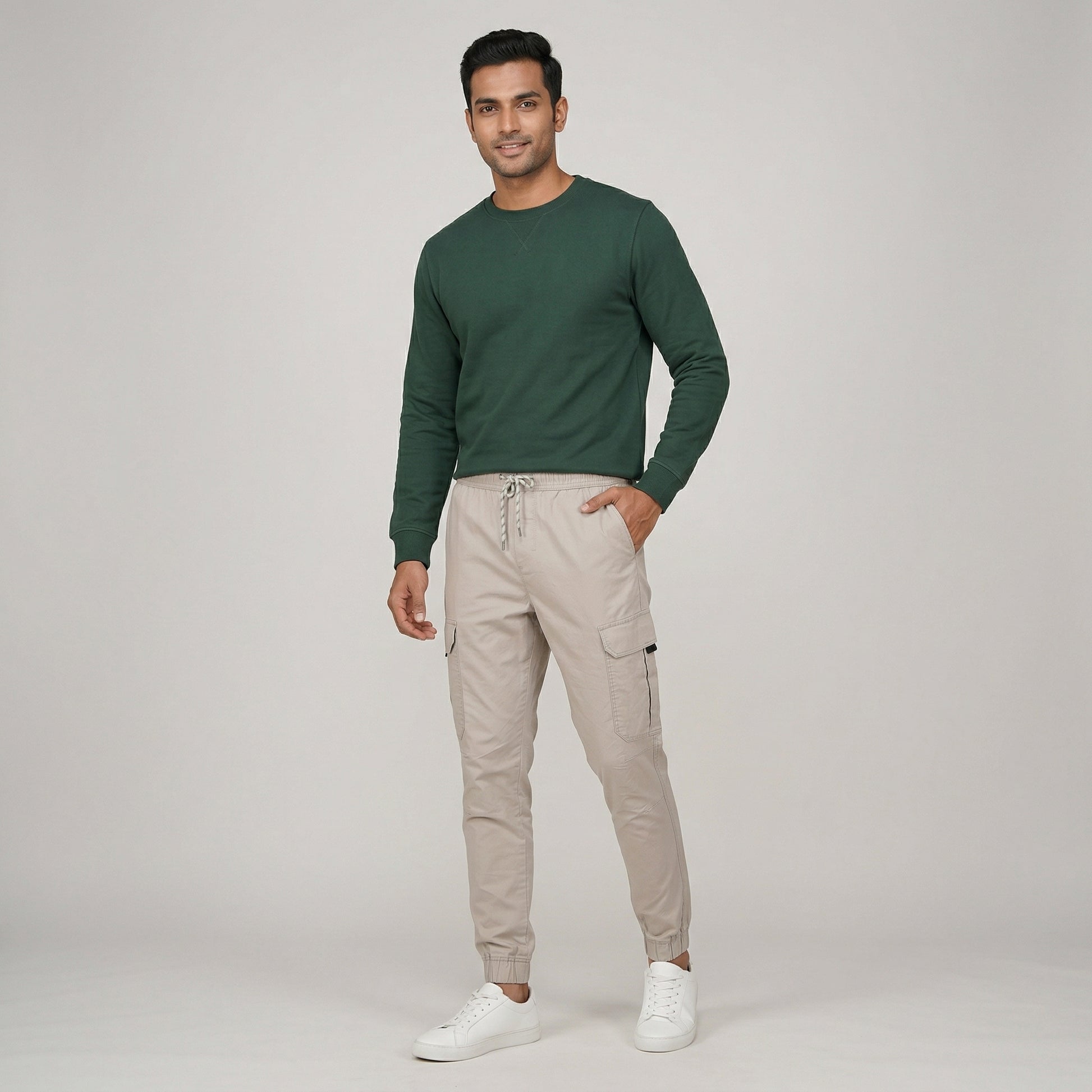 Solid Cotton Explorer Cargos