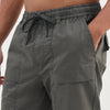 Cotton Solid Messenger Pants