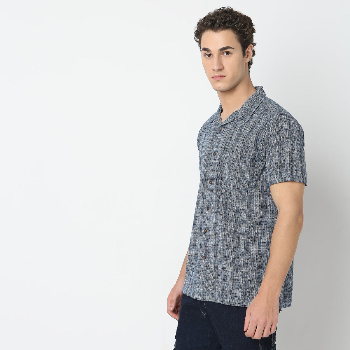 Regular Fit Structured Shirt