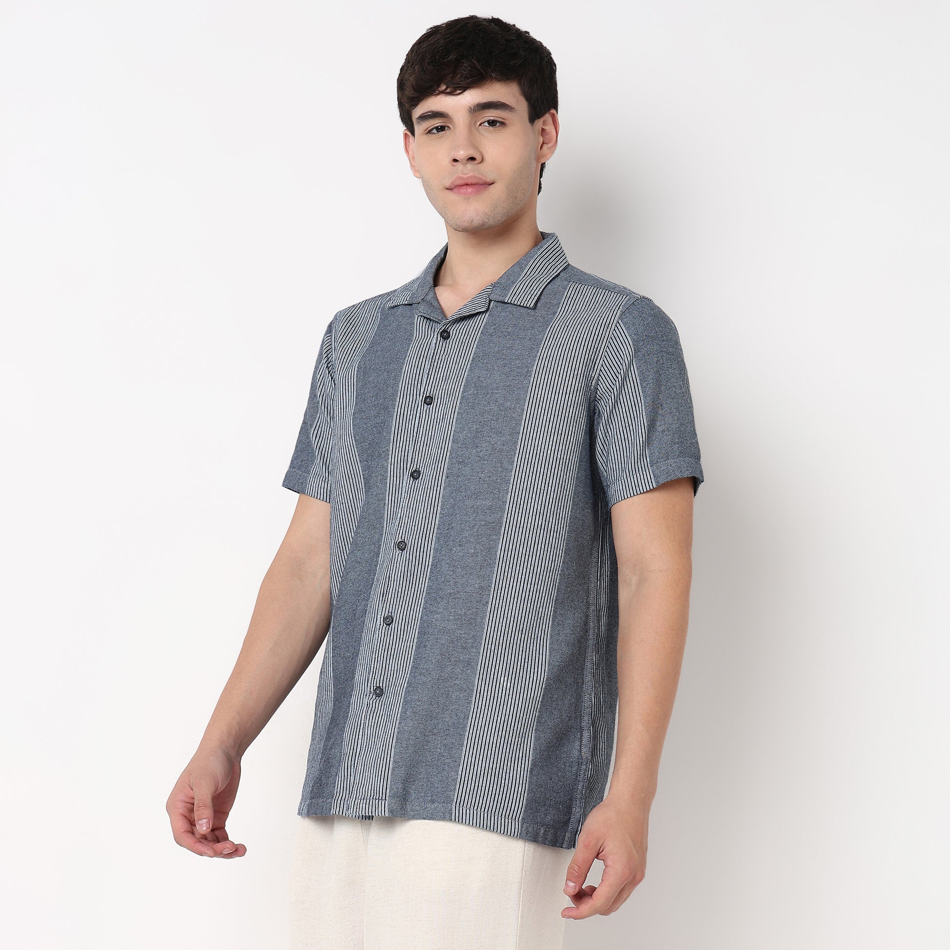 Camp Collar Printed Cruiser Shirt