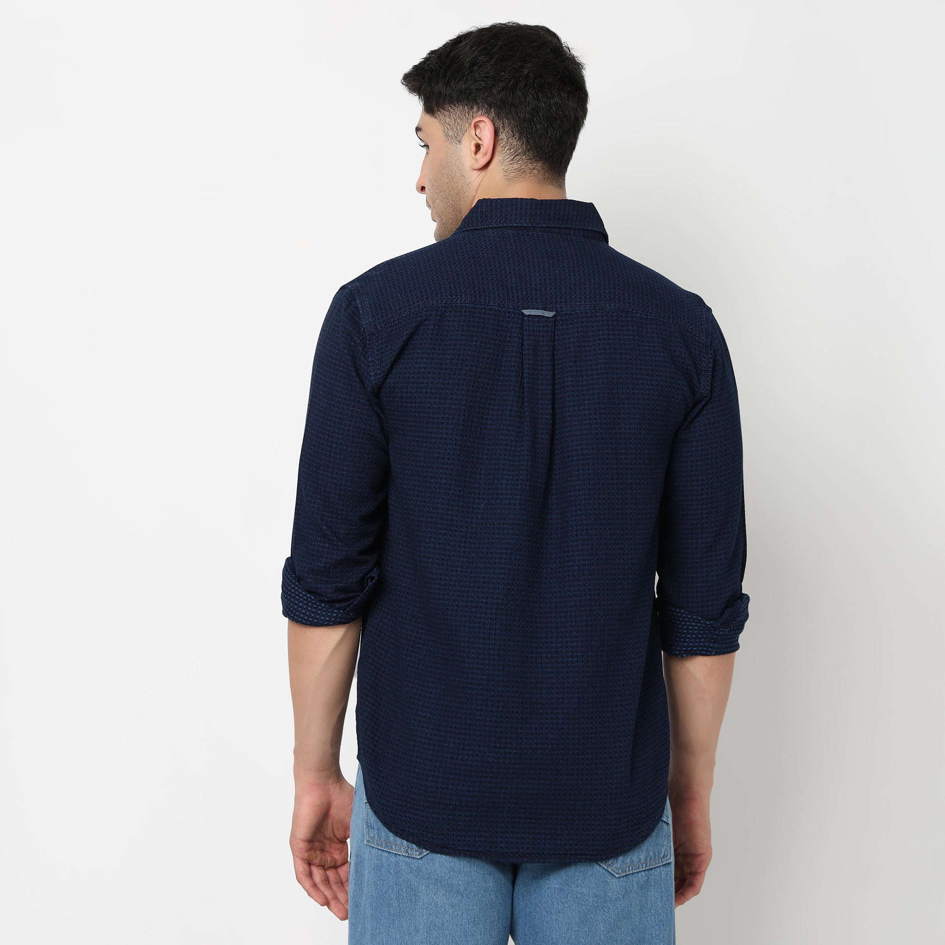 Cotton Structured Cruiser Shirt