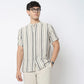 Band Collar Cotton Cruiser Shirt