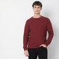 Buy Men Regular Fit Solid Raglan Sleeve Sweat Tee  - Style Union