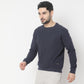 Buy Men Regular Fit Solid Raglan Sleeve Sweat Tee  - Style Union