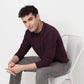 Buy Men Regular Fit Solid Raglan Sleeve Sweat Tee  - Style Union